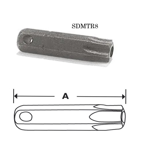 Snapon-Screwdrivers-TORX® Tamper-Resistant 1/4" Hex Shank Bit